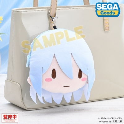 【グッズ-ポーチ】プロジェクトセカイ カラフルステージ! feat. 初音ミク ふわぷち リール付きフェイスポーチ 宵崎 奏