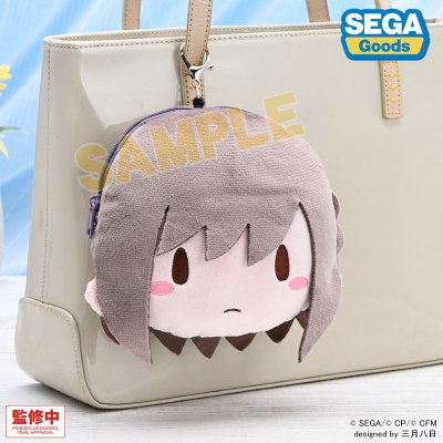 【グッズ-ポーチ】プロジェクトセカイ カラフルステージ! feat. 初音ミク ふわぷち リール付きフェイスポーチ 東雲 絵名