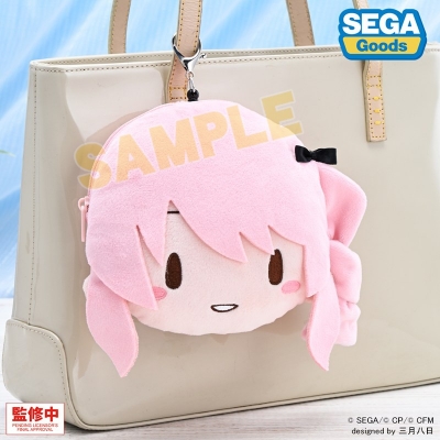 【グッズ-ポーチ】プロジェクトセカイ カラフルステージ! feat. 初音ミク ふわぷち リール付きフェイスポーチ 暁山 瑞希