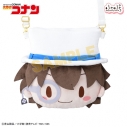 【グッズ-バッグ】名探偵コナン 怪盗キッド ふわぷち フェイスショルダーバッグ(M)の画像
