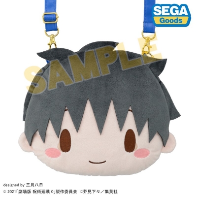 【グッズ-バッグ】アニメ『呪術廻戦』5周年 劇場版 呪術廻戦 0 乙骨憂太 ふわぷち フェイスショルダーバッグ(M)