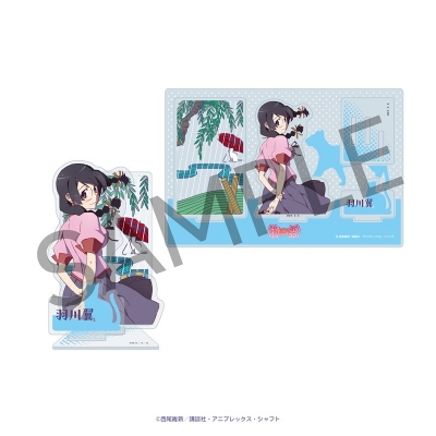 【グッズ-スタンドポップ】物語シリーズ キャラディショナルトイ 花札柄アクリルスタンド(羽川翼)