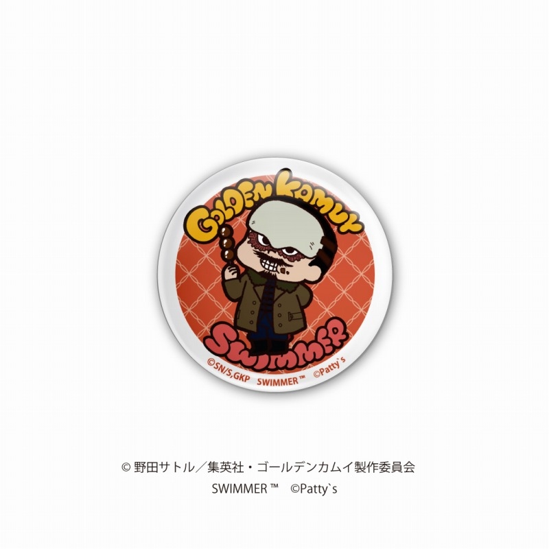 グッズ-バッチ】ゴールデンカムイ×SWIMMER トレーディング缶バッジ 