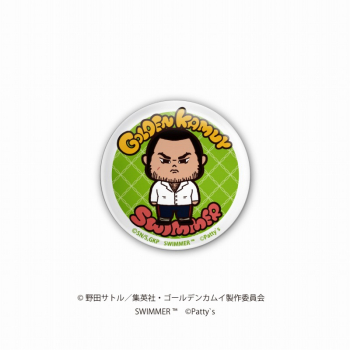 グッズ-バッチ】ゴールデンカムイ×SWIMMER トレーディング缶バッジ 