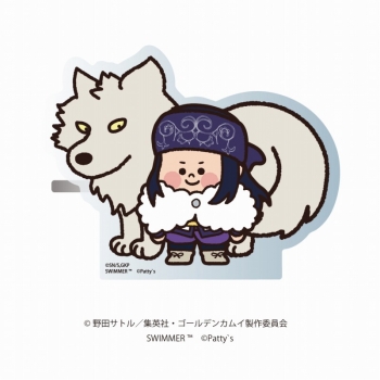 グッズ-クリップ】ゴールデンカムイ×SWIMMER アクリルクリップ アシ(リ 