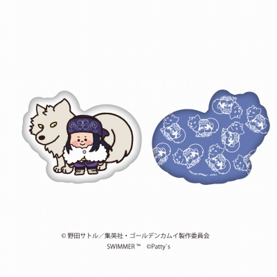 【グッズ-クッション】ゴールデンカムイ×SWIMMER ダイカットクッション アシ(リ)パ