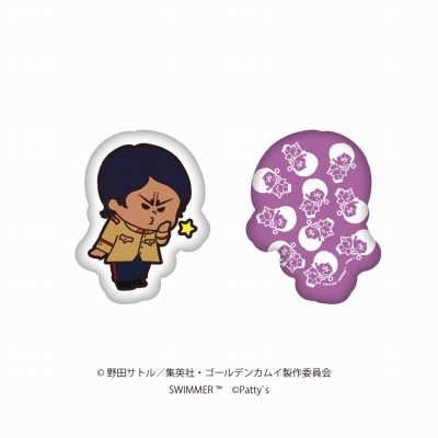 【グッズ-クッション】ゴールデンカムイ×SWIMMER ダイカットクッション 鯉登少尉