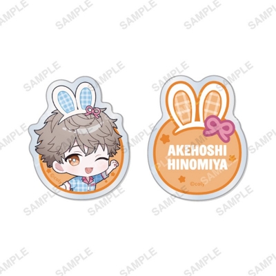 【グッズ-バッチ】ブレイクマイケース アクリルバッジセット「HOP'N Diner」樋宮明星