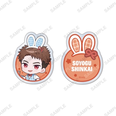 【グッズ-バッチ】ブレイクマイケース アクリルバッジセット「HOP'N Diner」新開戦
