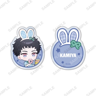 【グッズ-バッチ】ブレイクマイケース アクリルバッジセット「HOP'N Diner」神家
