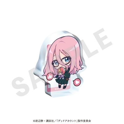 【グッズ-置きもの】TVアニメ『デッドアカウント』 ミニアクリルブロック ミニキャラver.(灰島ひより)