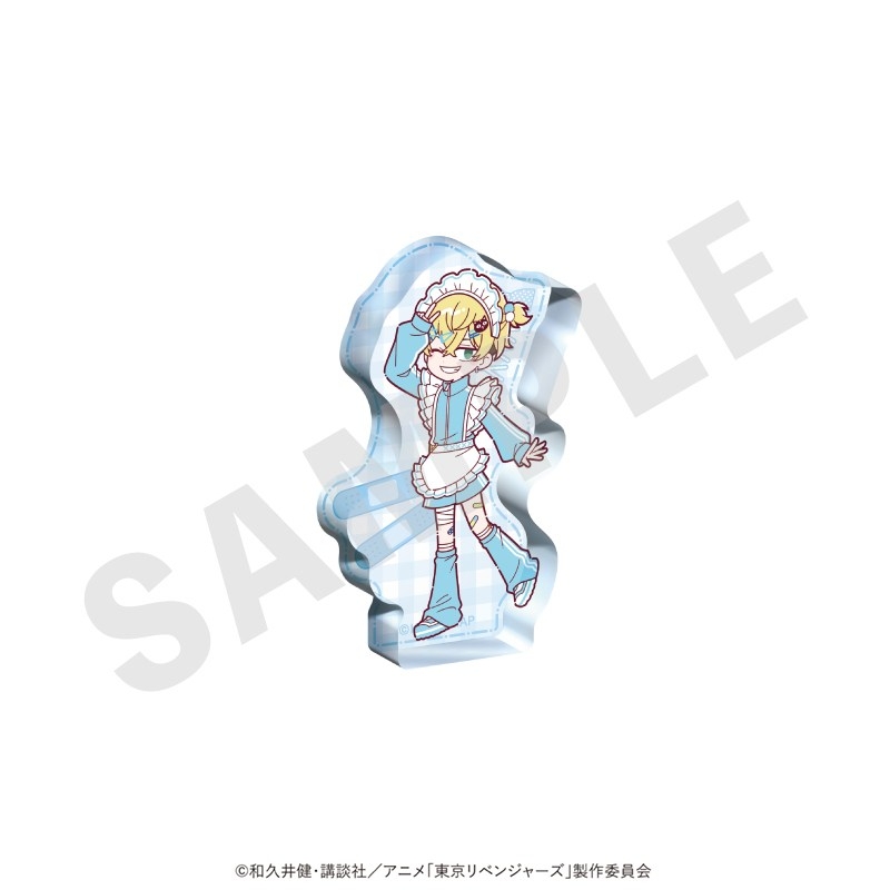 【グッズ-置きもの】TVアニメ『東京リベンジャーズ』 ミニキャラ ミニダイカットアクリルブロック メイドジャージver.(松野 千冬)