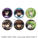 【グッズ-バッチ】「コードギアス 反逆のルルーシュ」 トレーディングきらきら缶バッジ(全6種)の画像