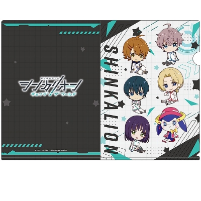 【グッズ-クリアファイル】シンカリオン チェンジ ザ ワールド ぺたん娘クリアファイル vol.2