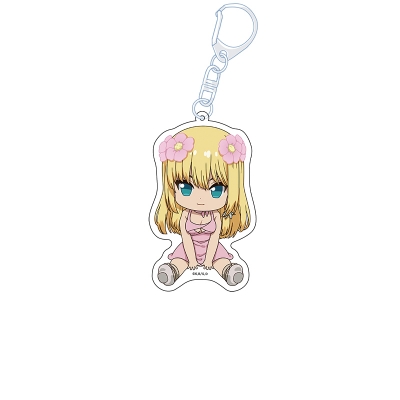 【グッズ-キーホルダー】Dr.STONE ぺたん娘アクリルキーホルダー コハク