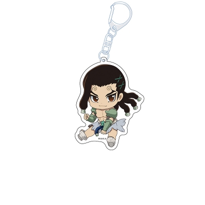 【グッズ-キーホルダー】Dr.STONE ぺたん娘アクリルキーホルダー モズ