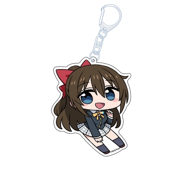 【グッズ-キーホルダー】ラブライブ!虹ヶ咲学園スクールアイドル同好会 ぺたん娘アクリルキーホルダー 桜坂 しずく