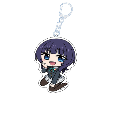 【グッズ-キーホルダー】ラブライブ!虹ヶ咲学園スクールアイドル同好会 ぺたん娘アクリルキーホルダー 朝香 果林