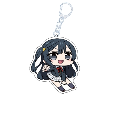 【グッズ-キーホルダー】ラブライブ!虹ヶ咲学園スクールアイドル同好会 ぺたん娘アクリルキーホルダー 優木 せつ菜