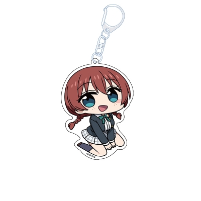 【グッズ-キーホルダー】ラブライブ!虹ヶ咲学園スクールアイドル同好会 ぺたん娘アクリルキーホルダー エマ・ヴェルデ
