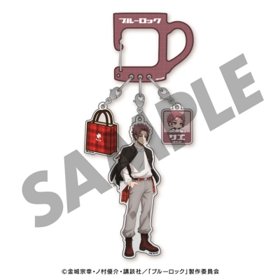 【グッズ-チャーム】ブルーロック Kalitaドリップタイム アクリルチャームセット《糸師 冴》
