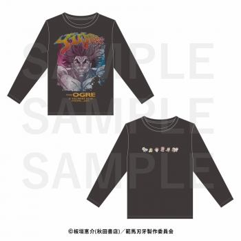 グッズ-Tシャツ】アニメ「範馬刃牙」 ロングTシャツ 範馬勇次郎 