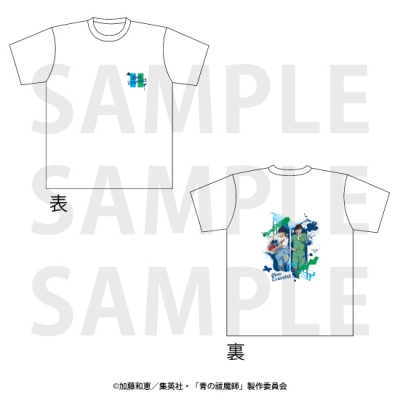【グッズ-Tシャツ】TVアニメ『青の祓魔師 雪ノ果篇』 Tシャツ ペンキアート