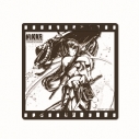 【グッズ-コースター】勝利の女神:NIKKE 墨絵アクリルコースター 紅蓮の画像