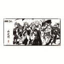 【グッズ-置きもの】勝利の女神:NIKKE 墨絵決戦六曲屏風(5キャラ)の画像