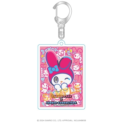 【グッズ-キーホルダー】寺田てら×サンリオキャラクターズ アクリルキーホルダー マイメロディ
