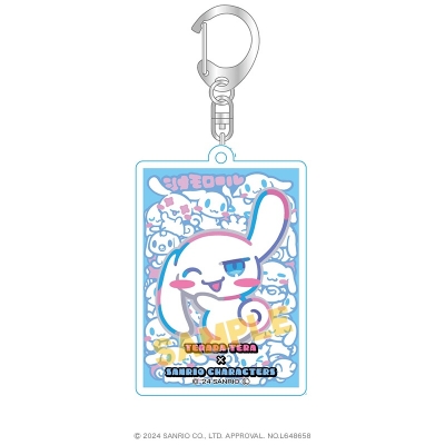 【グッズ-キーホルダー】寺田てら×サンリオキャラクターズ アクリルキーホルダー シナモロール