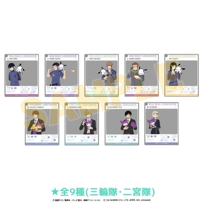 【グッズ-キーホルダー】ワールドトリガー×サンリオキャラクターズ おでかけアクリルキーホルダー 三輪隊・二宮隊