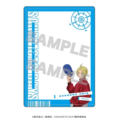 【グッズ-カバーホルダー】SAKAMOTO DAYS 硬質ブロマイドケース 朝倉シン