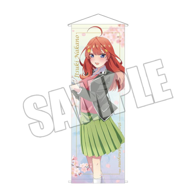 【グッズ-タペストリー】五等分の花嫁∽ B2半裁タペストリー<FIVE Memories サクラサク! 五月>