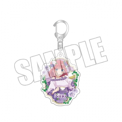 【グッズ-キーホルダー】五等分の花嫁∽ アクリルミニキーホルダー<五つ子のティーパーティー 二乃>
