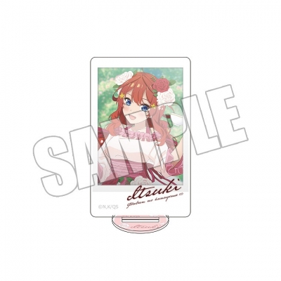 【グッズ-スタンドポップ】五等分の花嫁∽ チェキ風アクリルスタンド<五つ子のティーパーティー 五月>