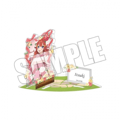【グッズ-スタンドポップ】五等分の花嫁∽ アクリルシート付きジオラマスタンド<五つ子のティーパーティー 五月>