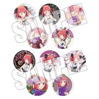 【グッズ-バッチ】五等分の花嫁∽ 二乃のブラインド缶バッジセット<5年間の思い出ver.>