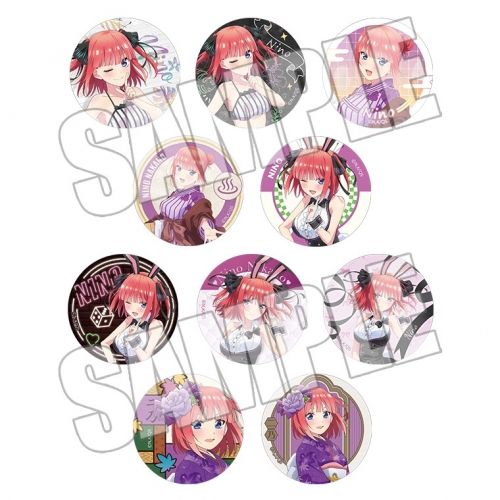 グッズ-バッチ】五等分の花嫁∽ 二乃のブラインド缶バッジセット＜5 
