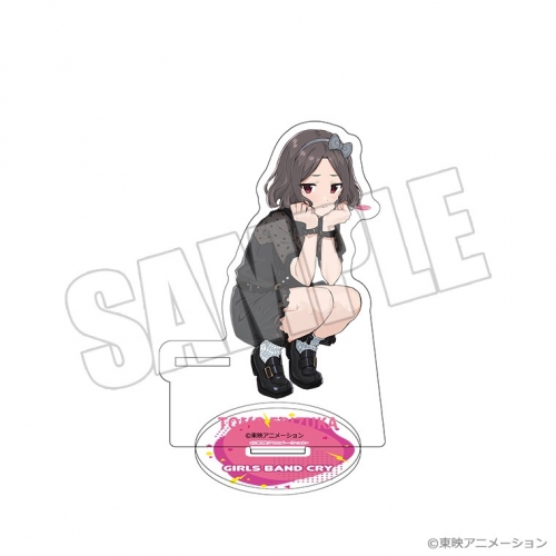 グッズ-スタンドポップ】ガールズバンドクライ お座りアクリルスタンド 