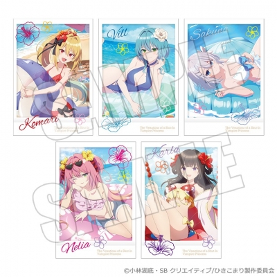 【グッズ-カード】ひきこまり吸血姫の悶々 トレーディングチェキ風カード<海辺の夢想楽園>