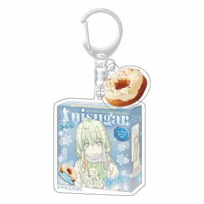 【グッズ-キーホルダー】やはり俺の青春ラブコメはまちがっている。完 ドーナツパッケージキーホルダー<雪明かり、キミと一緒 原画シリーズ 雪乃>