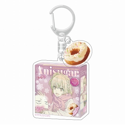 【グッズ-キーホルダー】やはり俺の青春ラブコメはまちがっている。完 ドーナツパッケージキーホルダー<雪明かり、キミと一緒 原画シリーズ 結衣>