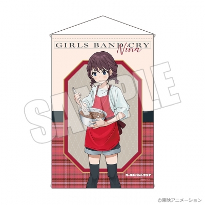 【グッズ-タペストリー】ガールズバンドクライ B2タペストリー<想いの彩り手 仁菜>