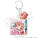 【グッズ-キーホルダー】甘神さんちの縁結び ドーナツパッケージキーホルダー<雨上がりの青空、夏の入口 夕奈>の画像
