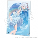 【グッズ-置きもの】甘神さんちの縁結び A4アクリルプレート<雨上がりの青空、夏の入口 朝姫>の画像