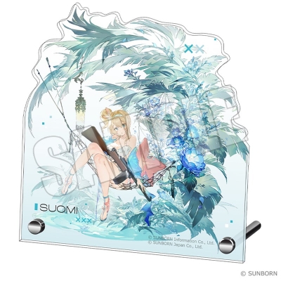 【グッズ-置きもの】ドールズフロントライン2:エクシリウム アクリルプレート<スオミ>
