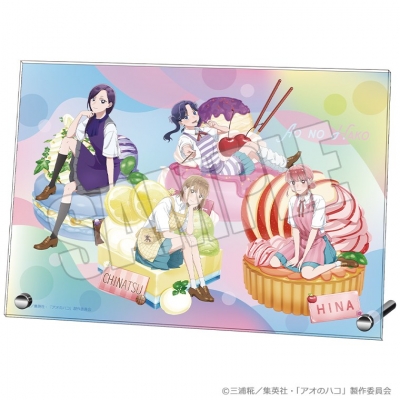 【グッズ-置きもの】アオのハコ アクリルプレート<夏色*Sugar Days>