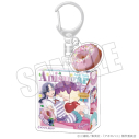 【グッズ-キーホルダー】アオのハコ ドーナツパッケージキーホルダー<夏色*Sugar Days 菖蒲>の画像