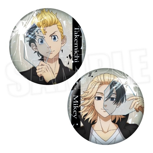 グッズ-バッチ】東京リベンジャーズ 缶バッジ2個セット《Duo Style ver 